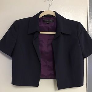 Anne klein open front top